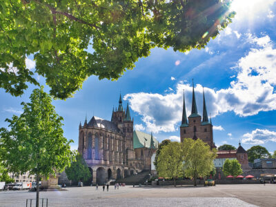 Erfurt, Germany (Martin Luther) – Erfurt Cathedral and St. Severi Church ©Erfurt Tourismus and Marketing GmbH – – (No Expiry)