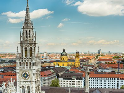 Germany – Munich – Town hall tower, Theatinerkirche church © Deutsche Zentrale für Tourismus e.V., Saskia Wehler, GNTB EXPIRES 27.11.2019