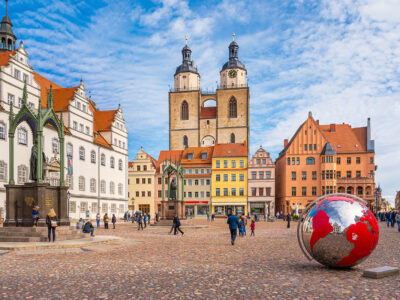 Marktplatz, Lutherstadt Wittenberg © WelterbeRegion Anhalt-Dess