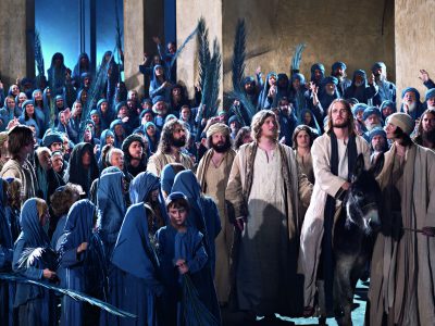 Oberammergau – Einzug_nach_Jerusalem_02  © Copyright by Gemeinde Oberammergau